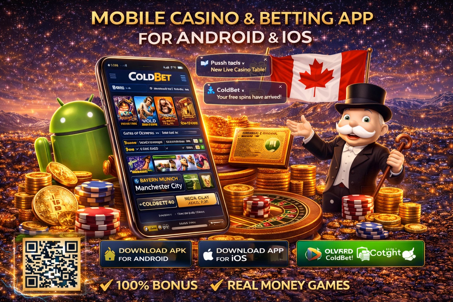ColdBet casino apk
